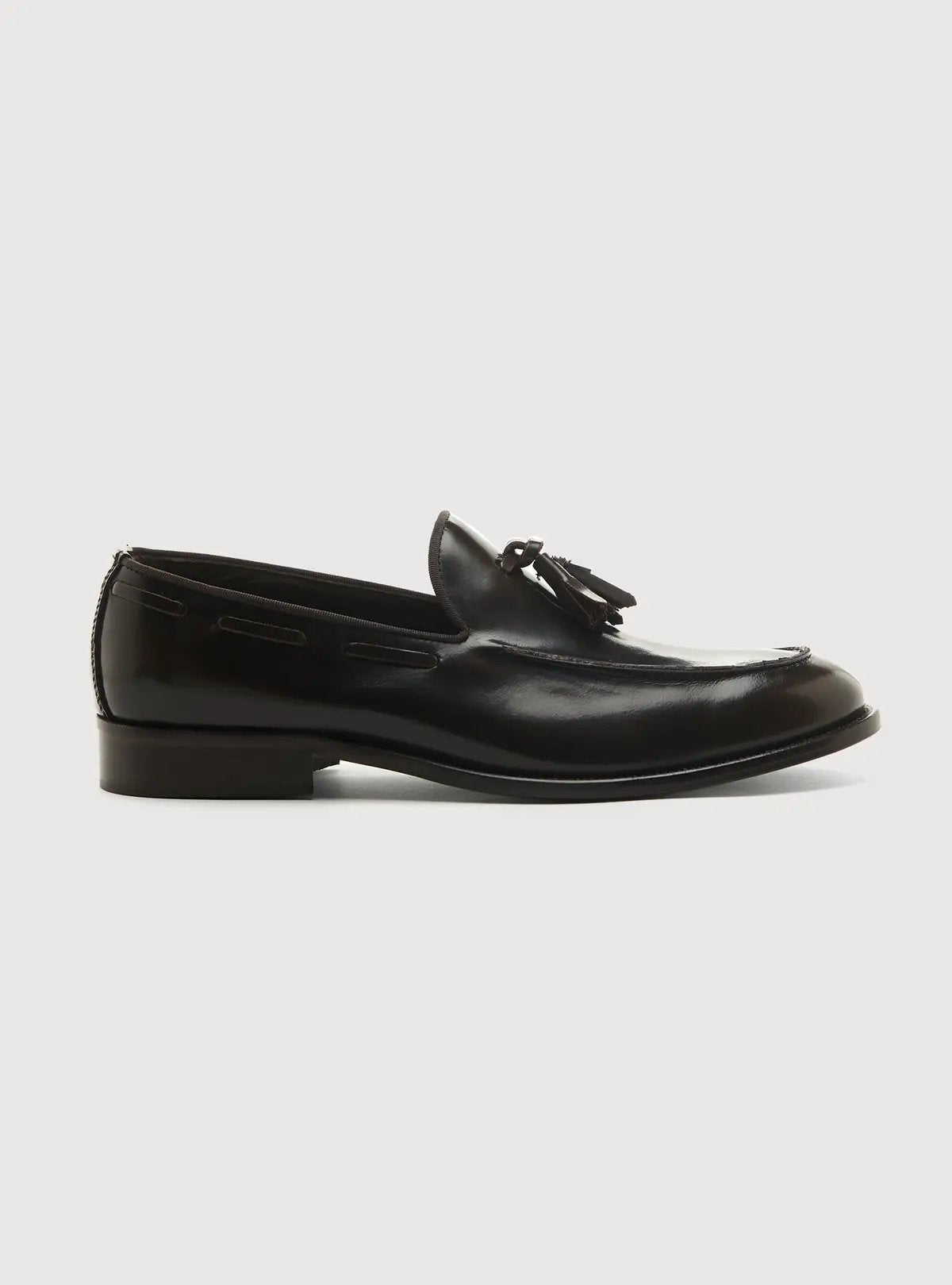 Mocassino in pelle con bon bon by Spada Roma