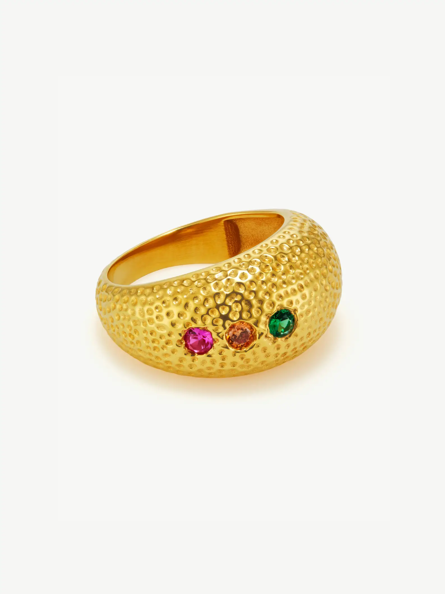 Gold Vermeil dome ring – Zadie | No More Nobody by No More Nobody