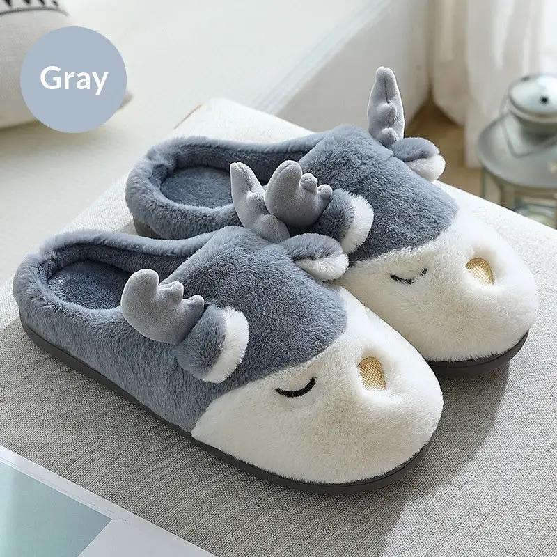 Women's Cotton Slippers For Winter, Home And Indoor Use, Non-slip by Dropshipman
