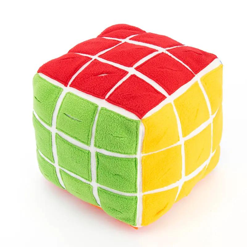 Pet Rubik's Cube Sniffing Toy Difficult Rubik's Cube Snuffle Toy Cat Dog Puzzle Hidden Food Cube Ball by Dropshipman