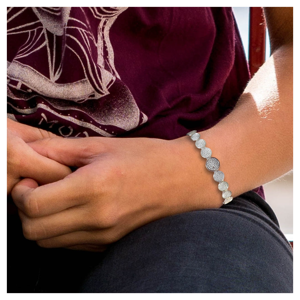 Circle Bangle by Aye Do Gifts