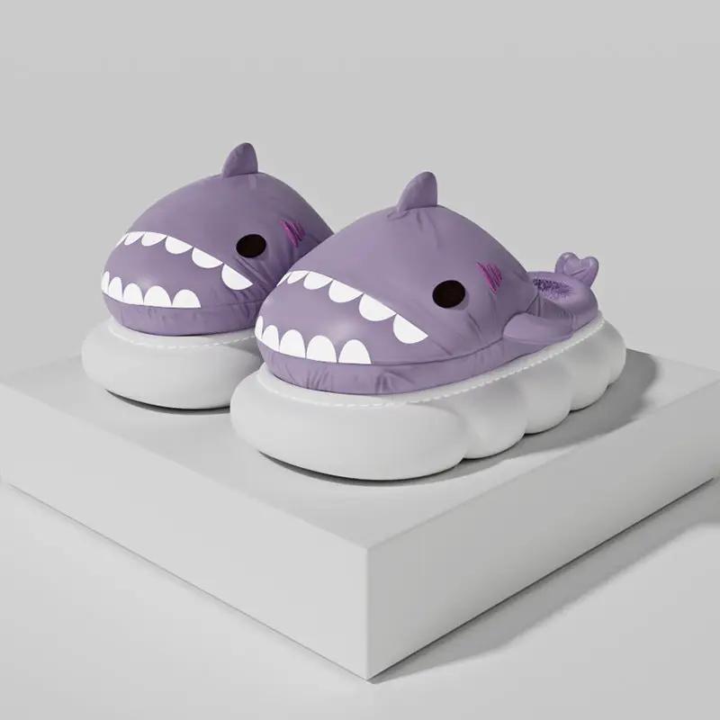 Couple's Slippers Soft Bottom Household Cartoon Second Generation by Dropshipman