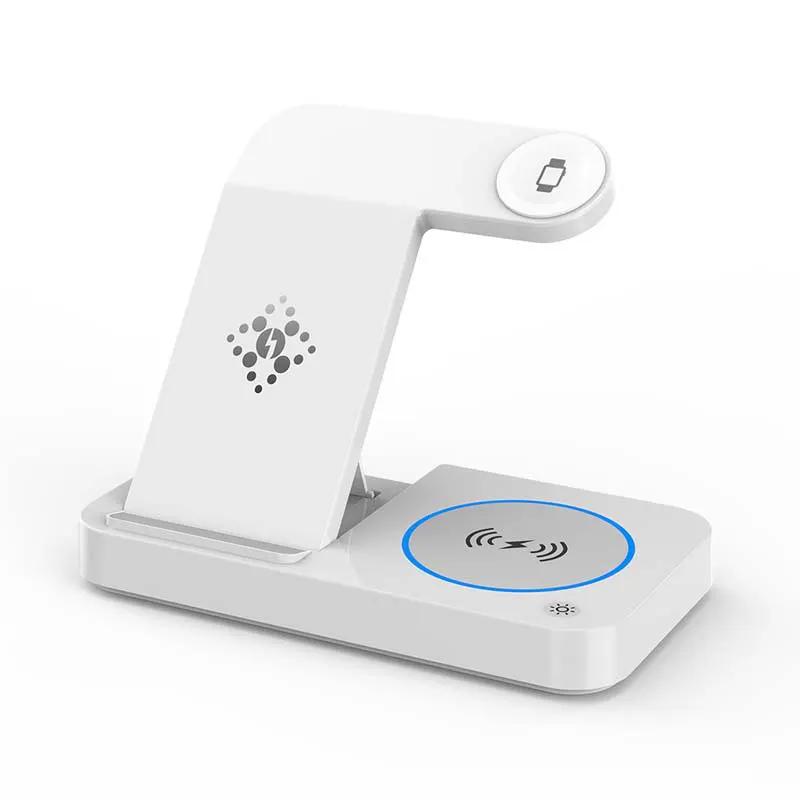 Folding Three-in-one Wireless Charging Stand by Dropshipman