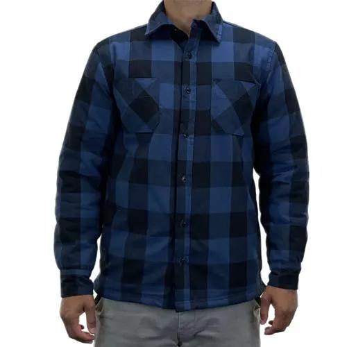 Mens Sherpa Fleece Lined Work Shirt - 4061 by Ek Wholesale