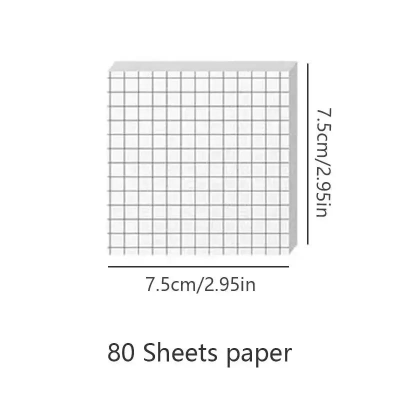 Basic Sticky Notes Stationery Notepad Post Bookmark Sticky Notes It Kawaii Stickers in Notebook Memo Pad Cute Korean Stationery by All Mart Bristol Ltd