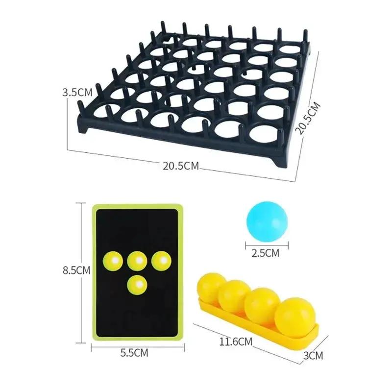 Bounce Ball Game Jumping Ball Board Table Game Interaction Family Party Desktop Bouncing Funny Toy Kit for Children Adults by All Mart Bristol Ltd