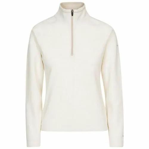 Ladies Trespass Skylar Half Zip Top Fleece Jumper by Trespass