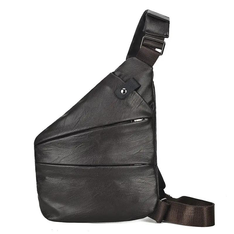 New Men's Chest Trendy Personal Anti-theft Messenger One Shoulder Sports Casual Bag by Dropshipman