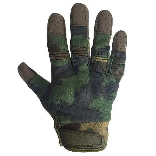 Tactical Woodland Gloves PH03 by All Mart Bristol Ltd