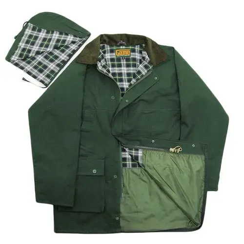 Game Unpadded Lightweight Wax Jacket by All Mart Bristol Ltd