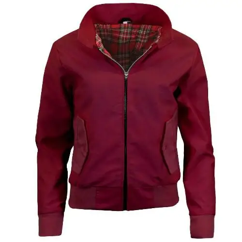Ladies Classic Vintage Harrington Jacket - Made in UK by All Mart Bristol Ltd