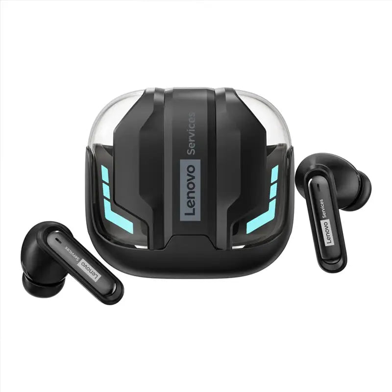 Choice Lenovo Gaming Headset Wireless Bluetooth 6.0 Earphones RGB Low Latency Waterproof Headphones Sports Headset GT103 by All Mart Bristol Ltd