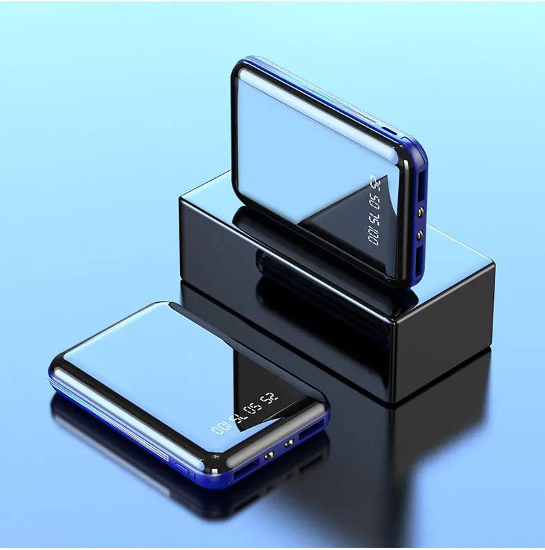 3 sections full mirror 20000mAh power bank by Dropshipman