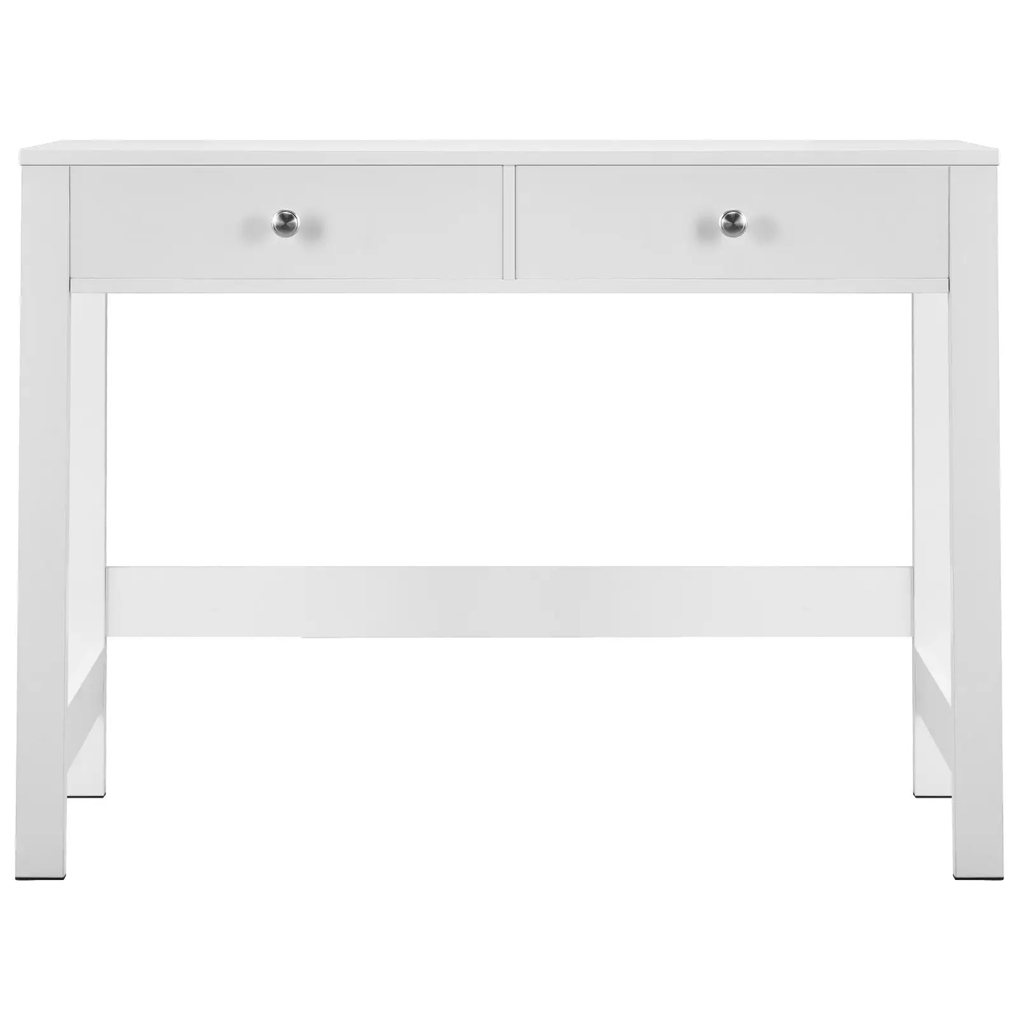 VEVOR Small Desk with Drawers, Kids Desk for Bedroom, Modern Simple Study Table for Drawing, Reading, Writing, Rectangle MDF Furniture Study Storage Table for Home, Office, White by All Mart Bristol Ltd