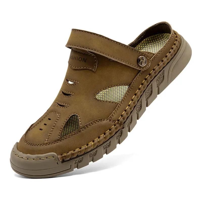 New Plus Size Closed Toe Sandals For Men by Dropshipman