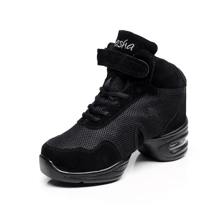 Mesh Dance Shoes For Women Square Dance Shoes Soft-soled Samba And Jazz Shoes by Dropshipman