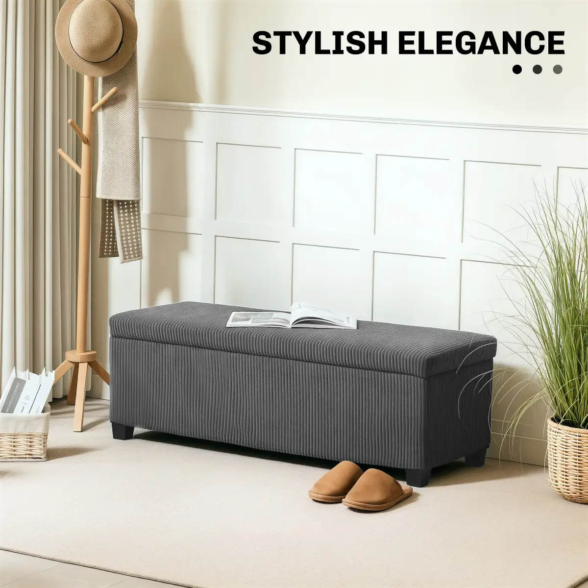 Storage Ottoman by N/A