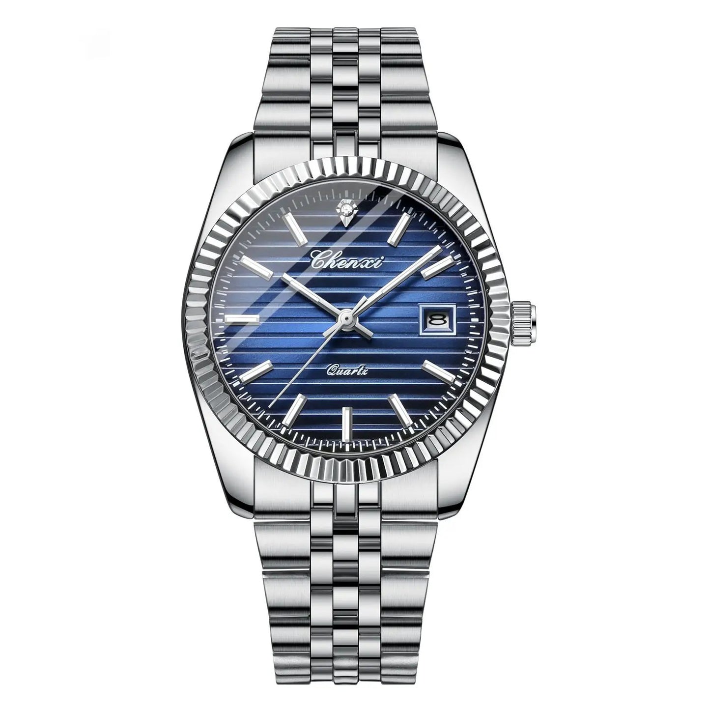 Business Calendar Luminous Waterproof Quartz Watch by Dropshipman