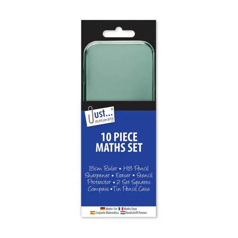 TALLON COMPACT MATHS GEOMETRY SET with COMPASS RULER PROTRACTOR SQUARE SHARPENER by All Mart Bristol Ltd