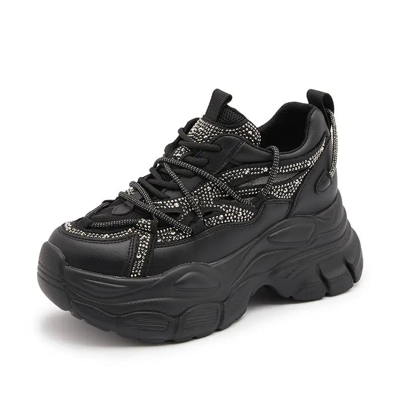 Thick Bottom Breathable Casual Daddy Shoes by Dropshipman