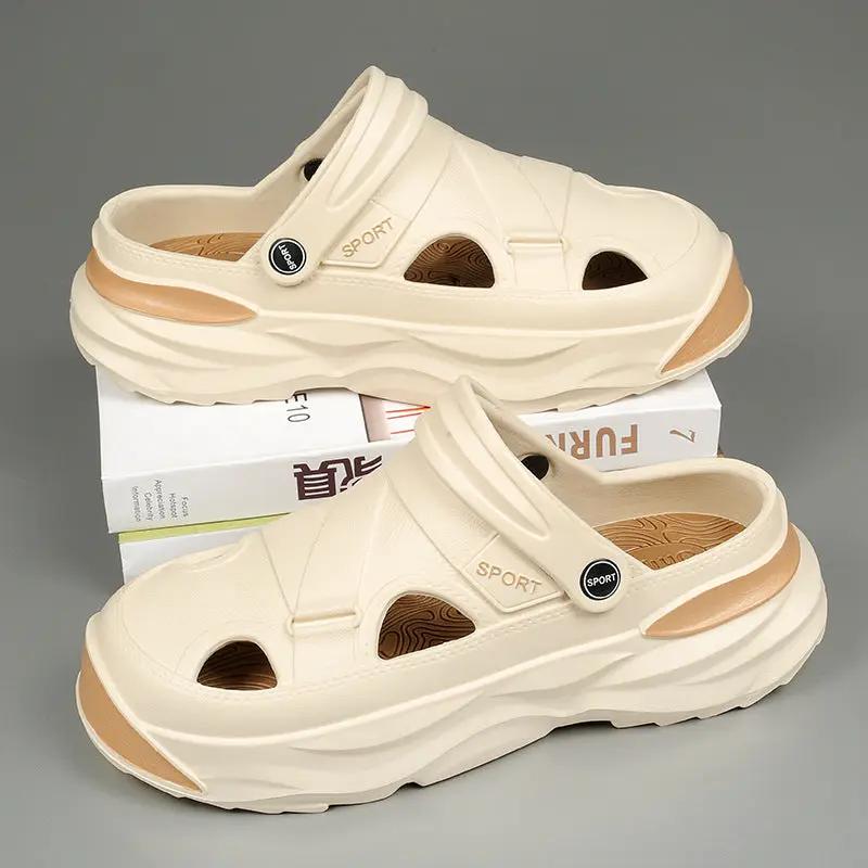 Hole Shoes Men's Thick Bottom Shit Feeling by Dropshipman