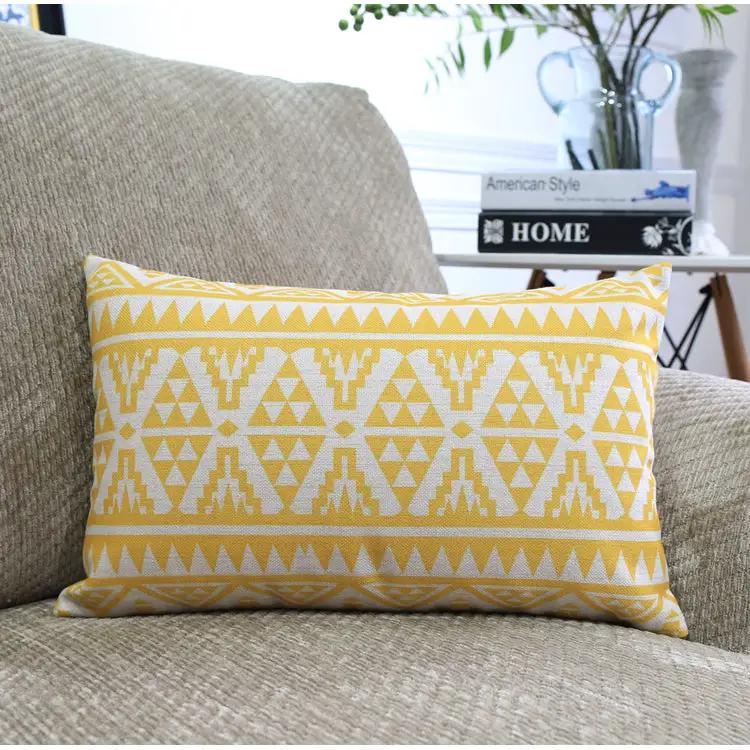 Nordic Color Geometric Throw Pillows by Dropshipman