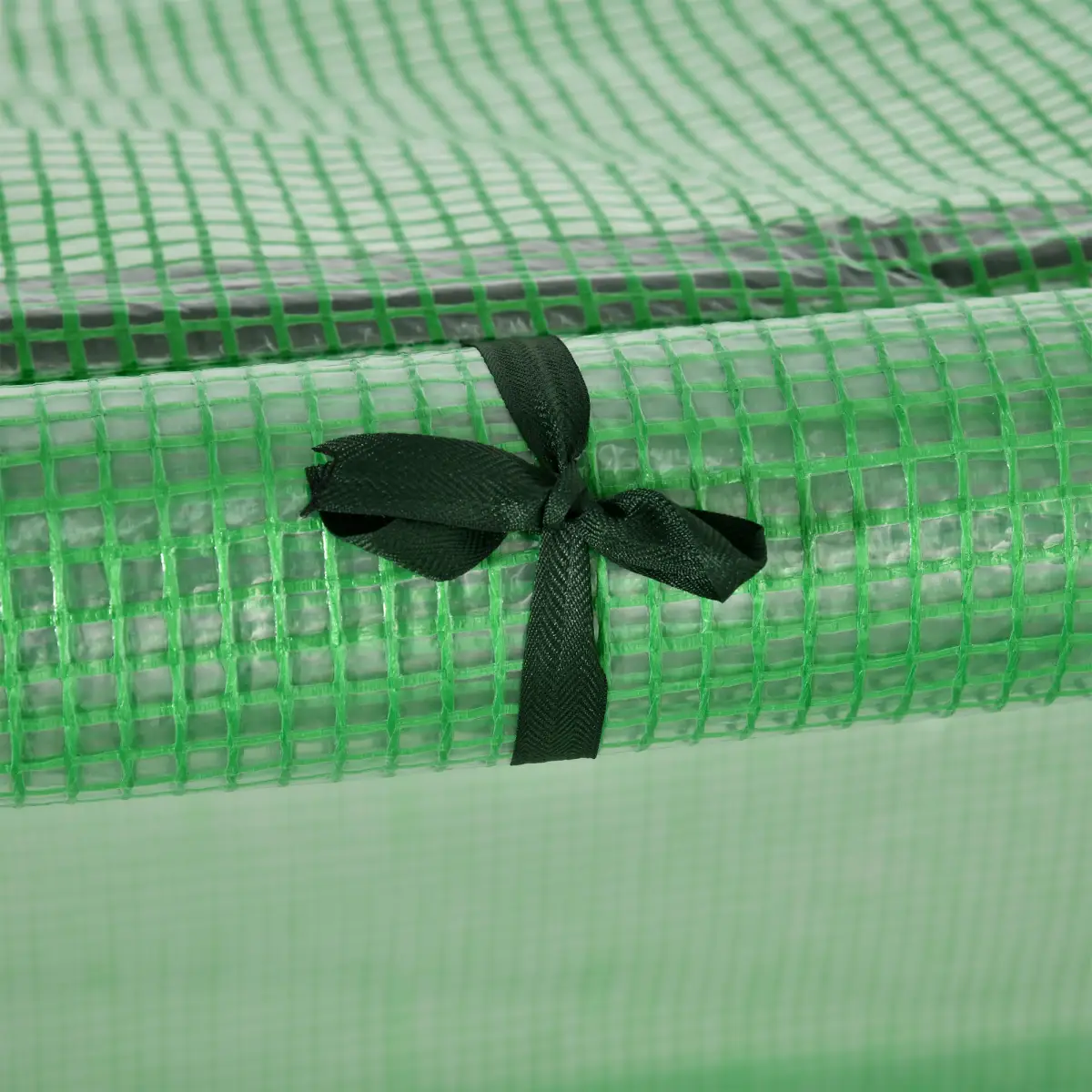 Tunnel Greenhouse Green Grow House Steel Frame Garden Backyard w/ Zipped Doors by Outsunny