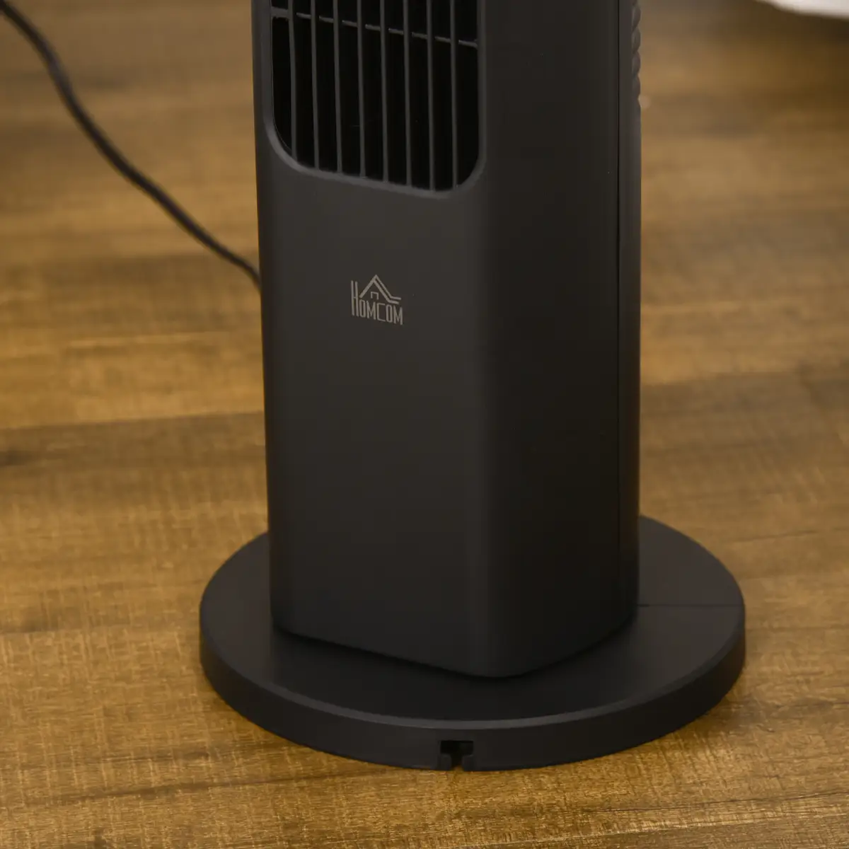 Oscillating Tower Fan Cooling with Remote, 4H Timer for Home Office by HOMCOM