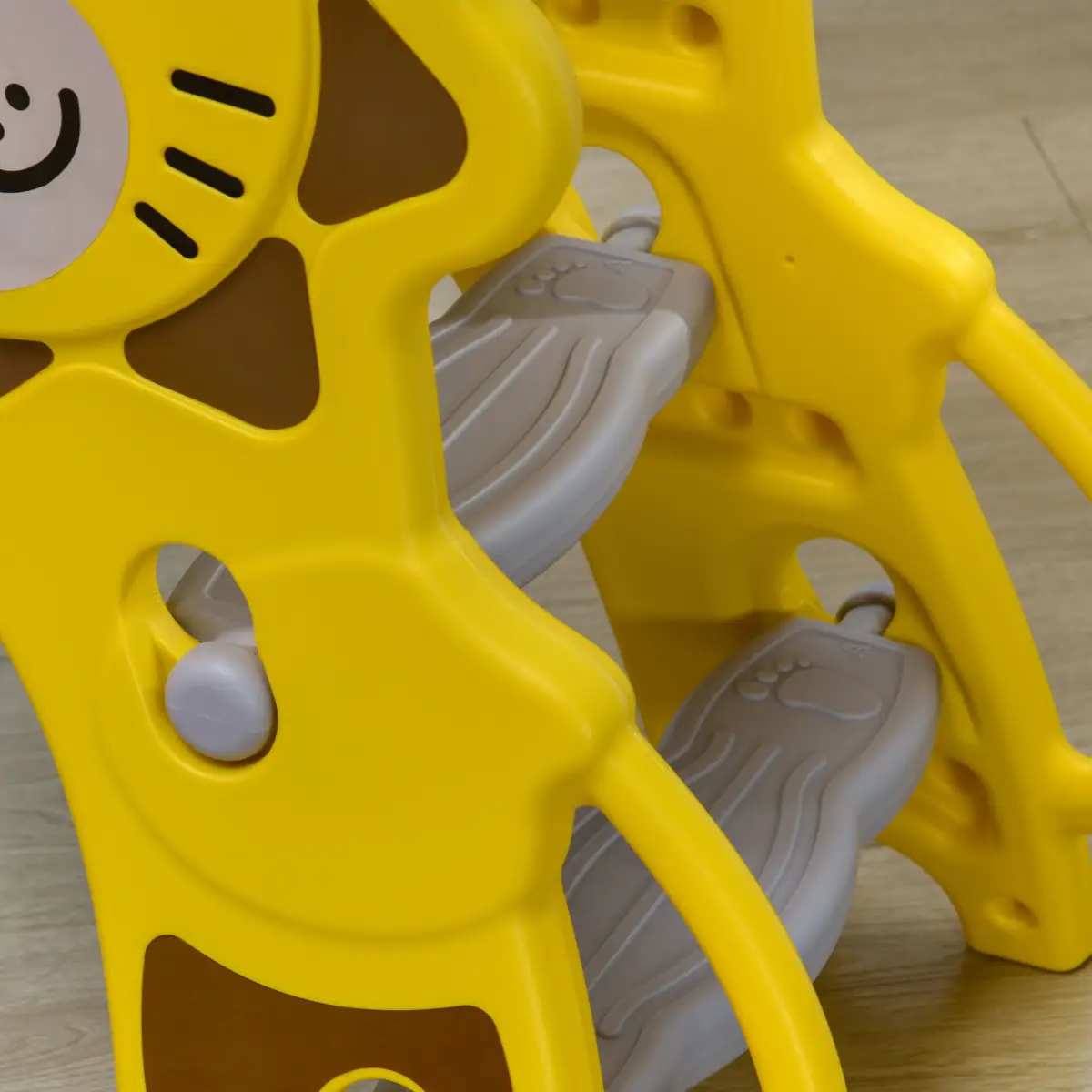 AIYAPLAY 2 in 1 Kids Slide for Indoor Use with Basketball Hoop for 18-36 Months by AIYAPLAY