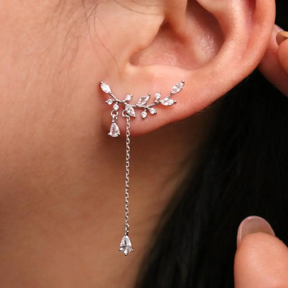Branch Crawler Drop Earrings by Nabi London