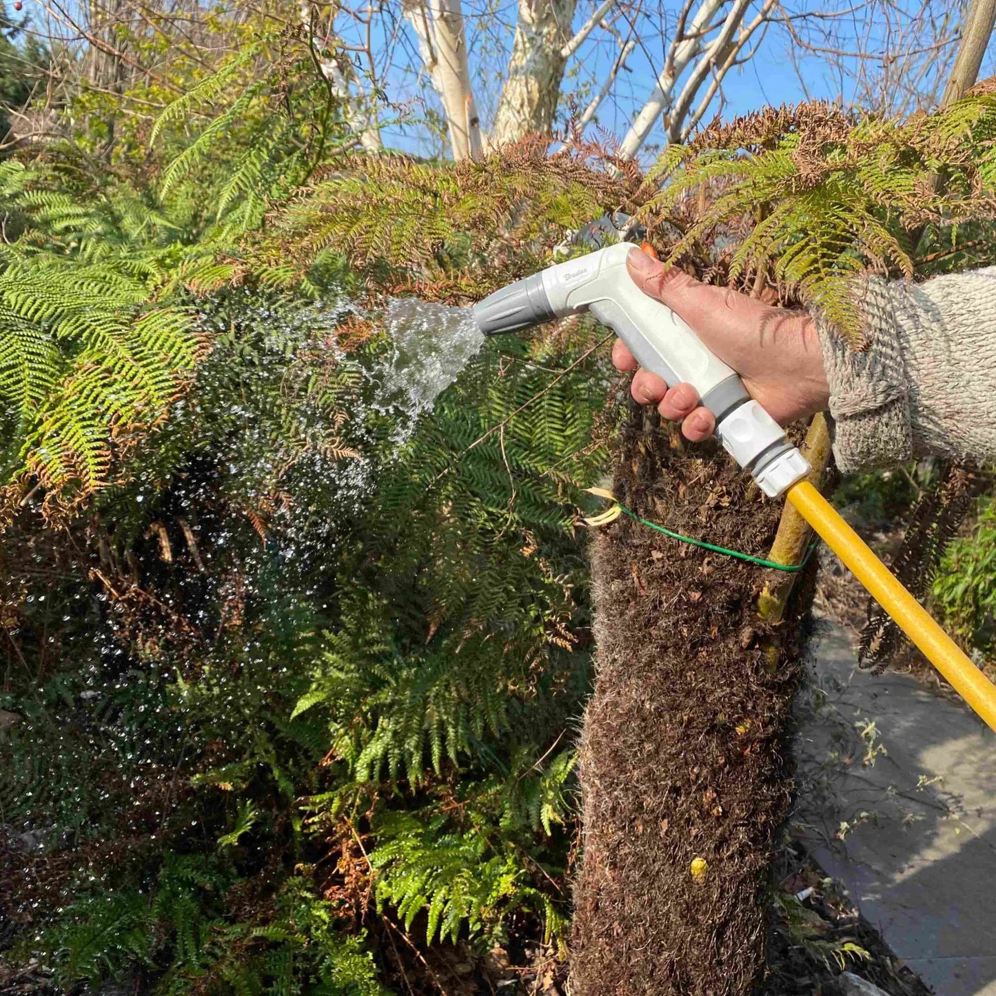 Grey & White Adjustable Flow Water Sprayer, EN10TK by Costwise