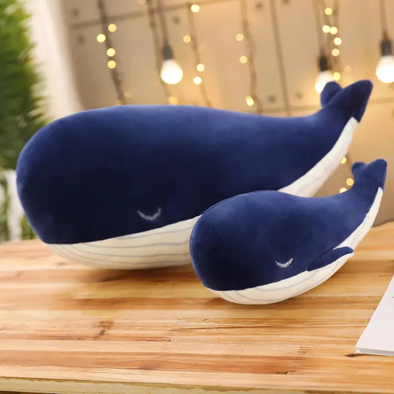 Super Soft Plush Toy Sea Animal Big Blue Whale Soft Toy Stuffed Animal birthday gift by All Mart Bristol Ltd