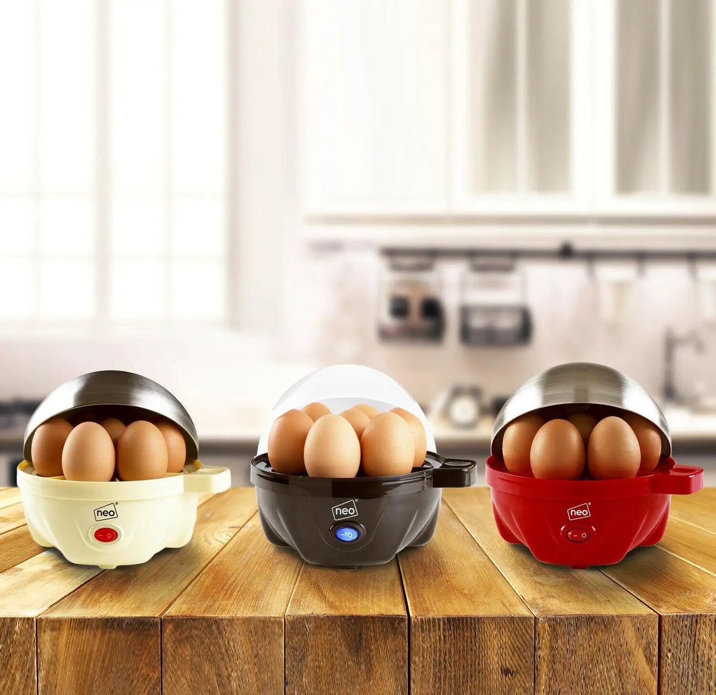 Stainless Steel Electric Egg Boiler Poacher and Steamer by Unbranded