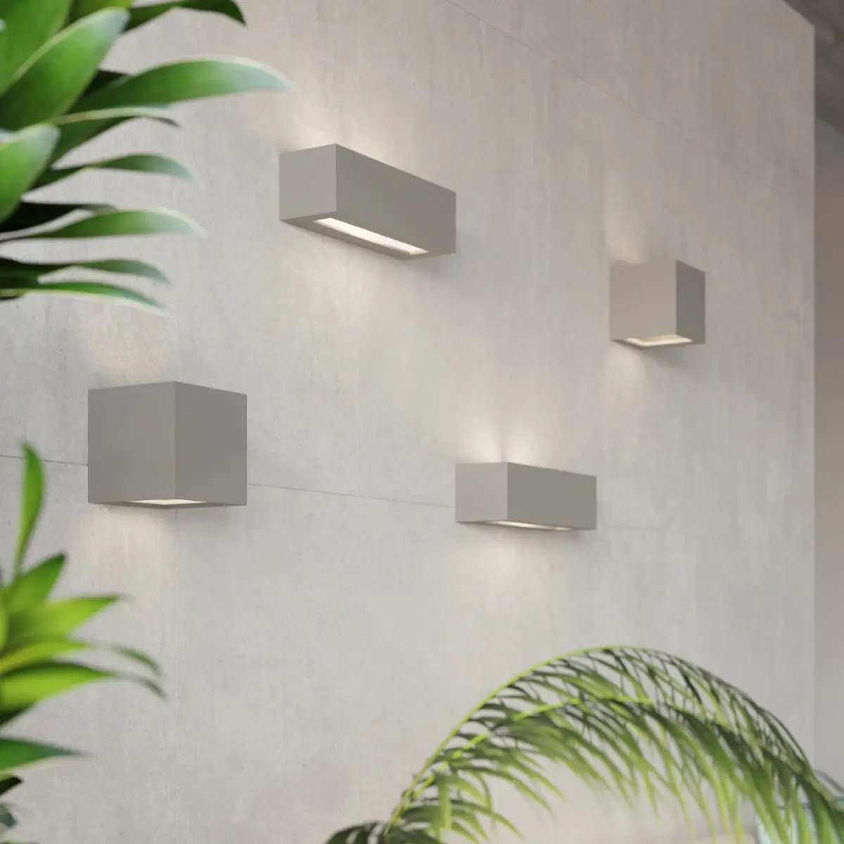 Wall lamp ceramics, glass Leo modern Design E27 by Sollux Lighting