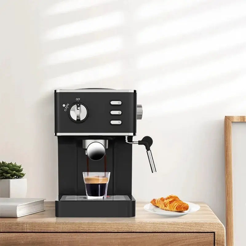 Semi-automatic Espresso Machine with Steam Milk Frother by All Mart Bristol Ltd