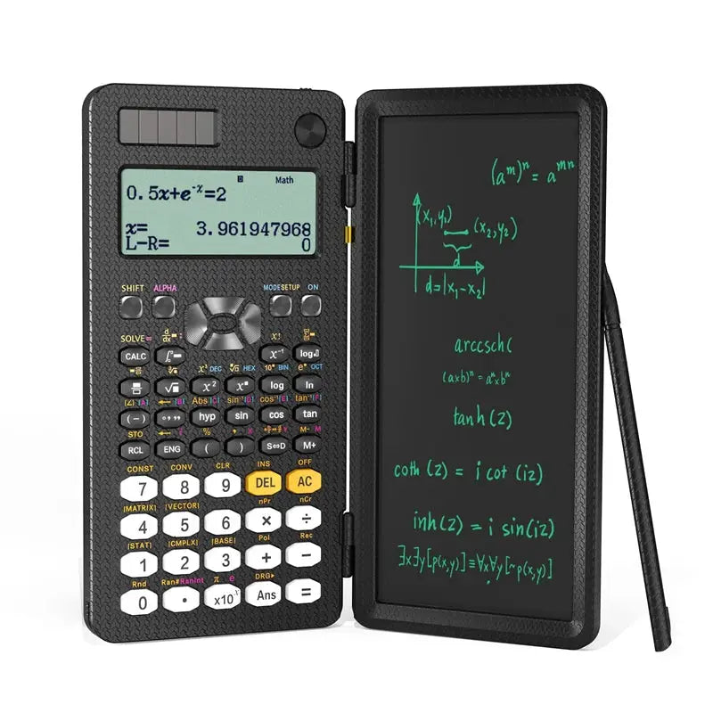 Solar Scientific Calculator with LCD Notepad 417 Functions Professional Portable Foldable Calculator for Students Upgraded 991ES by All Mart Bristol Ltd