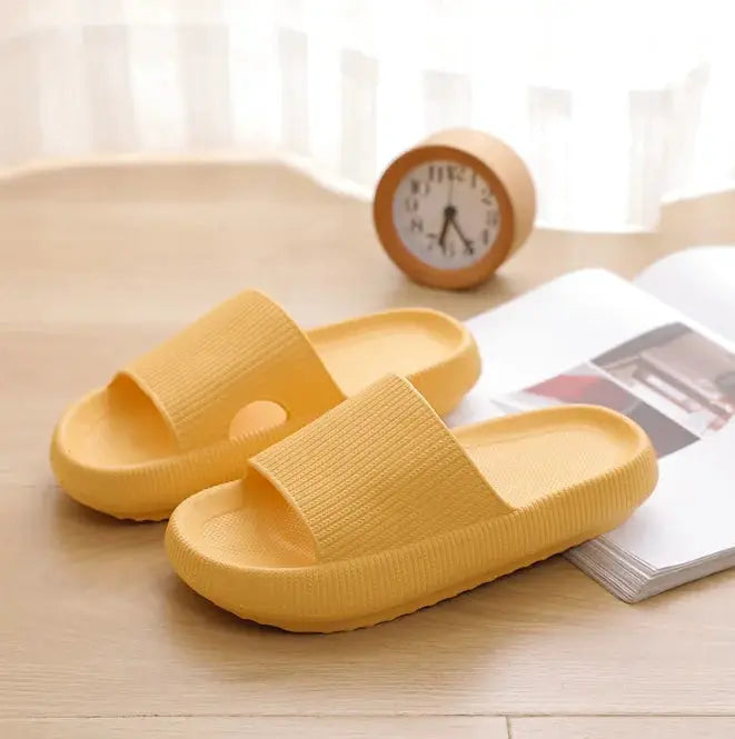 Women Thick Platform Cloud Slippers Indoor Home Eva Soft Sole Pillow Slides Sandals Woman 2025 Summer Non Slip Beach Flip Flops by All Mart Bristol Ltd