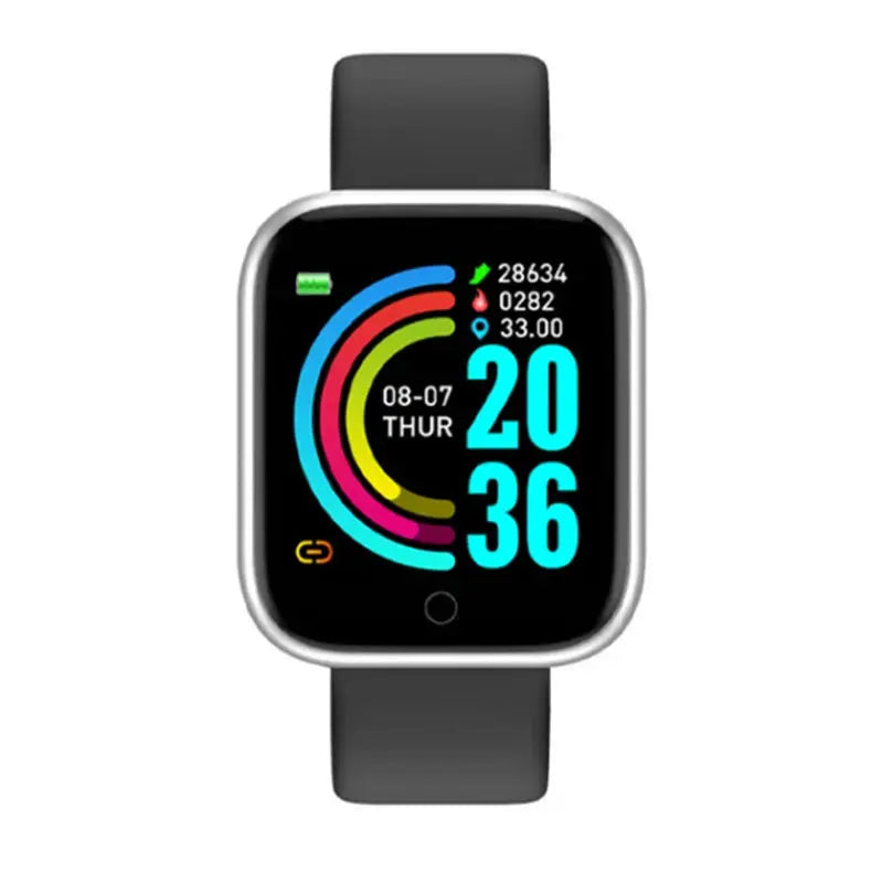 Smart Watch Women Men Music Control Bluetooth Calories Fitness Monitor Smartwatch Running Tracker Sport Bracelet For Android IOS by All Mart Bristol Ltd