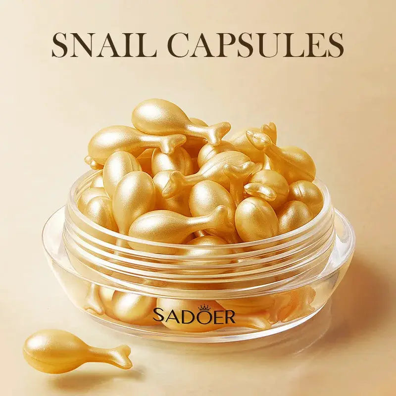 30pcs SADOER Rose Sanil Face Serum Capsule Facial Moisturizing Brightening Firming Facial Essence Beauty Face Skin Care Products by All Mart Bristol Ltd