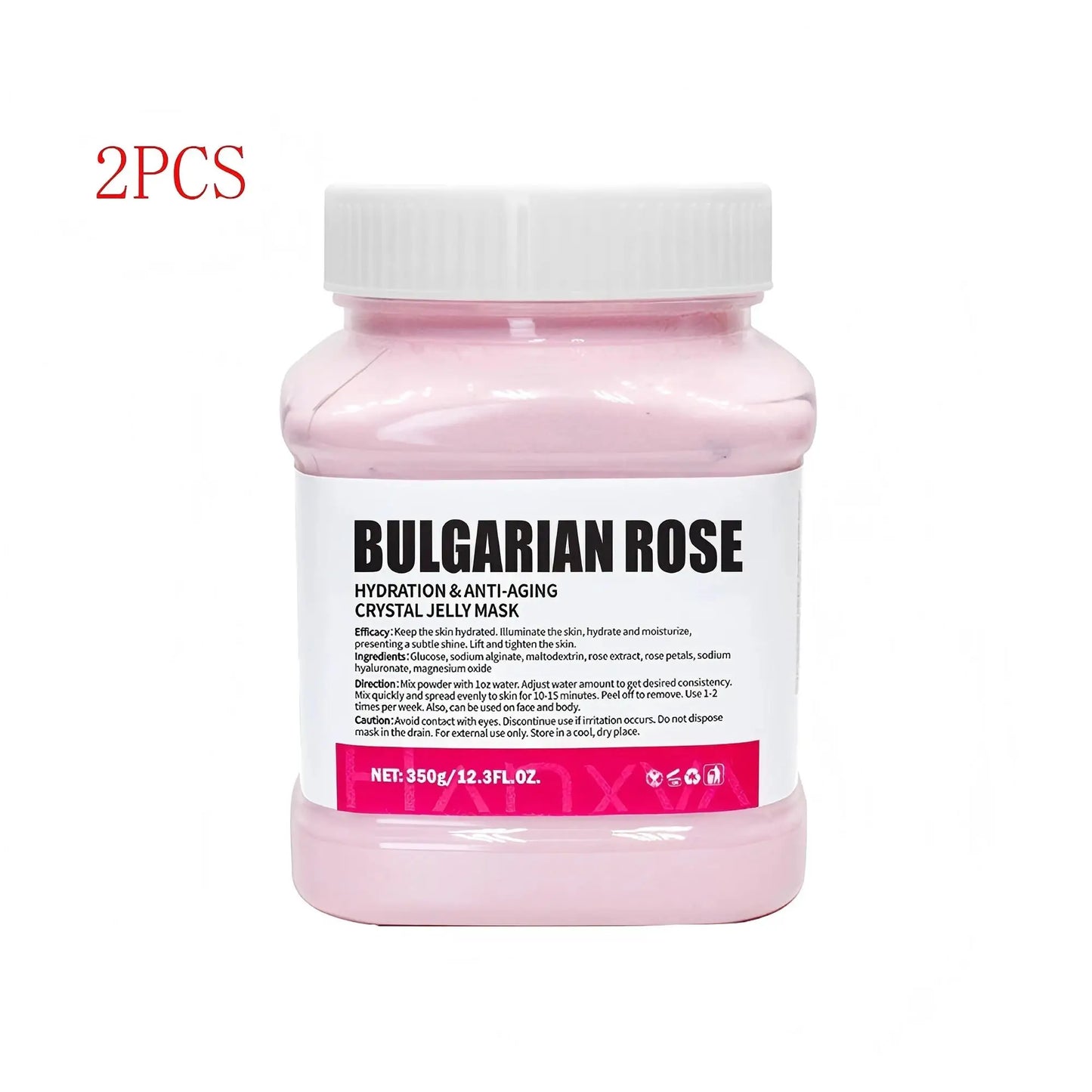 Jelly Mask for Facial Professional Rose Smooth Face Mask Skin Care, Hydrated Nourished Hydro Jelly Mask Powder,Gel Peel Off MasK by All Mart Bristol Ltd