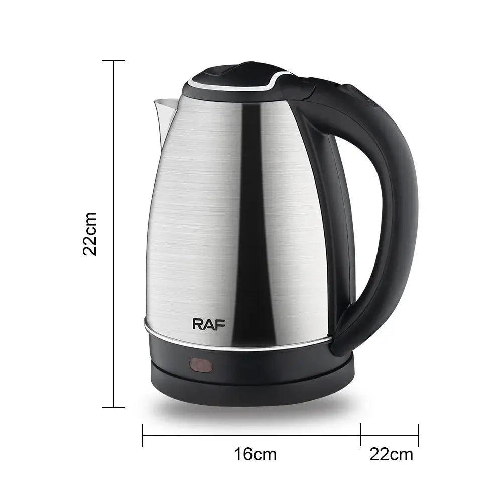 2L Stainless Steel Electric Kettle 1500W Tea Thermo Pot by All Mart Bristol Ltd