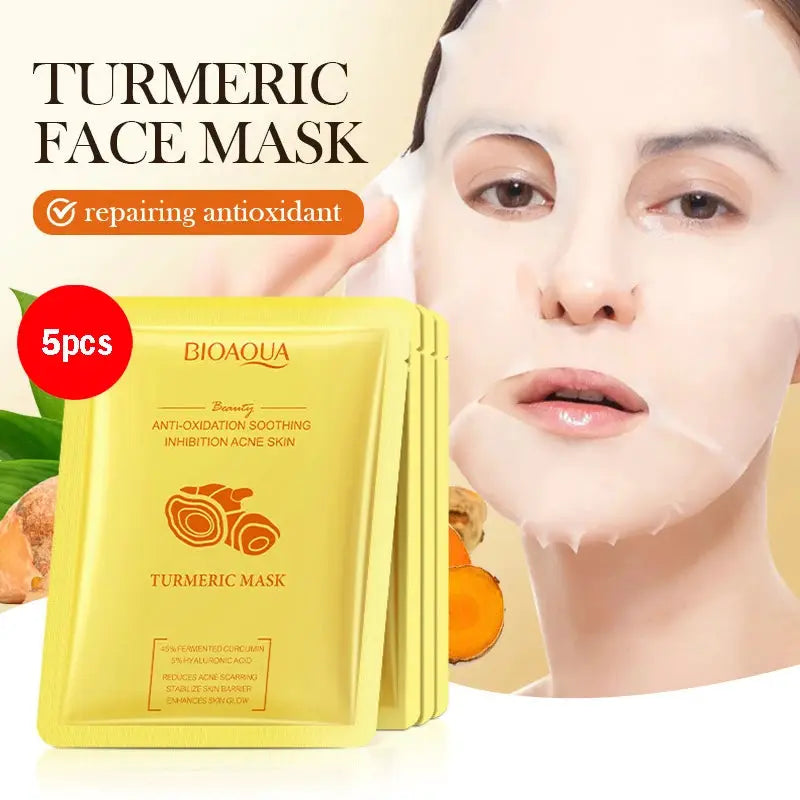 5/10pcs BIOAQUA Snail Hyaluronic Acid Retinol Face Mask skincare Moisturizing Hydrating Firming Facial Masks for Face Skin Care by All Mart Bristol Ltd