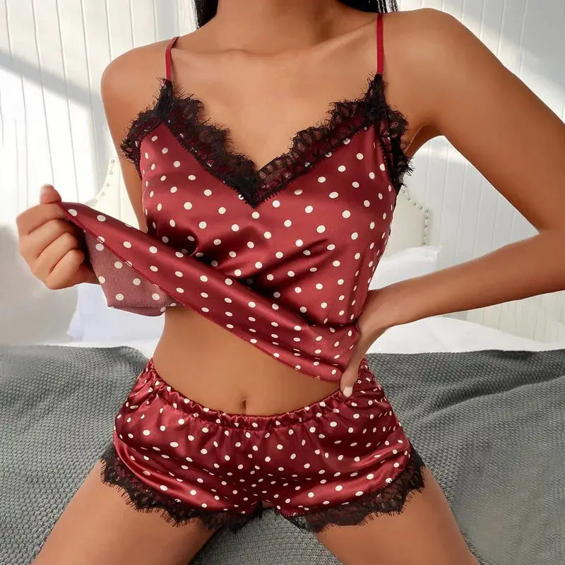 Women Sexy Lingerie Sexy V-neck Eyelash Lace Halter Bodysuits Erotic Lingerie Women Exotic Clothing Mesh Erotic Lingerie by All Mart Bristol Ltd