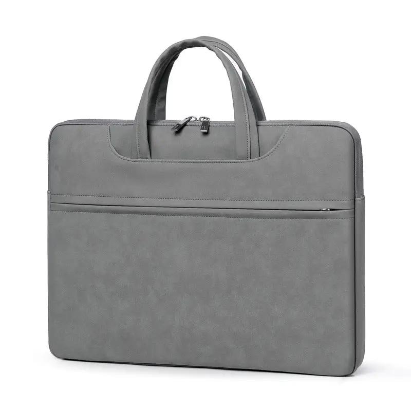 Laptop Case Tablet One Shoulder PU Leather Laptop by Dropshipman