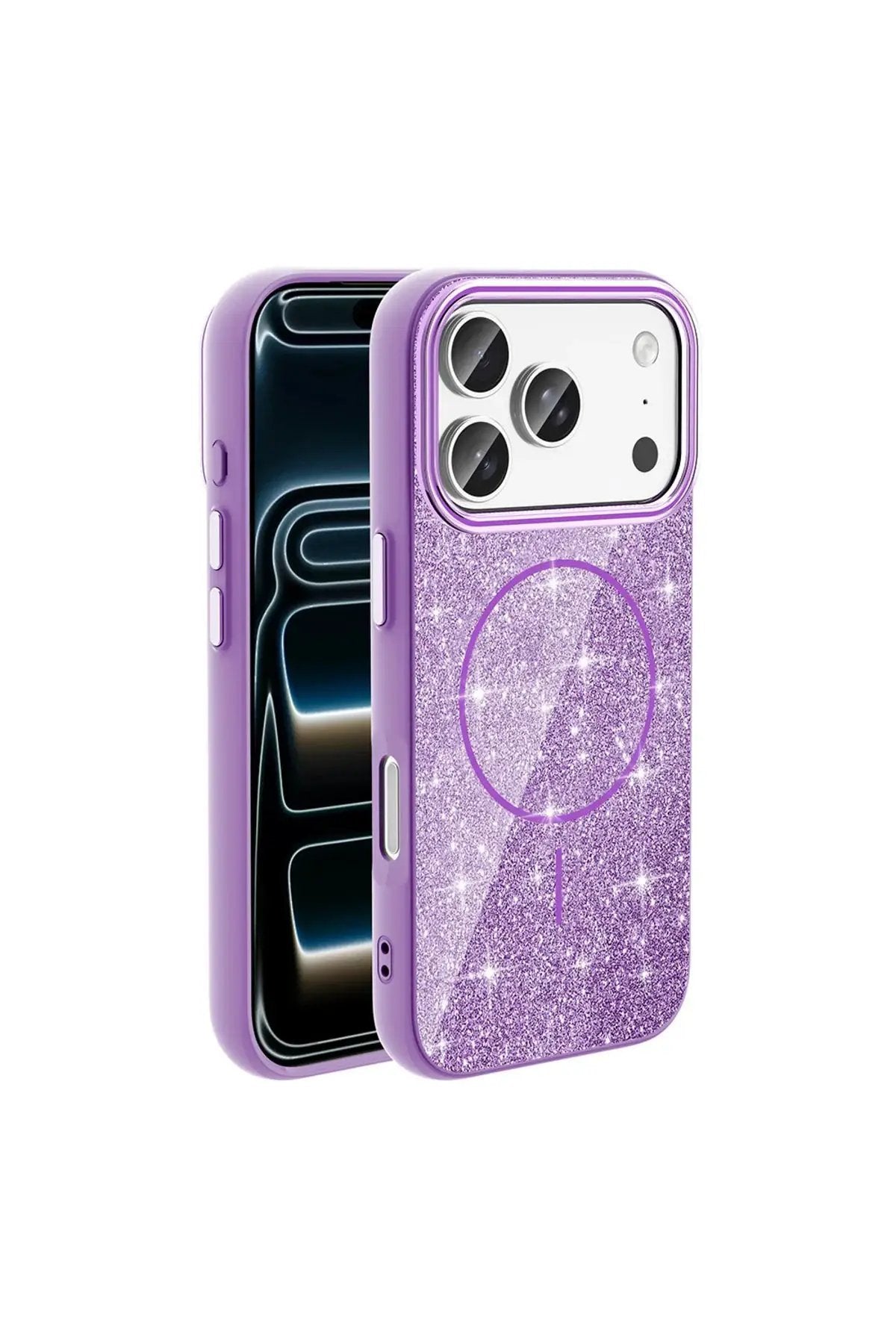 Iphone 17 Pro Max Case Oxo Glitter Magnetic Charging Cover by All Mart Bristol Ltd