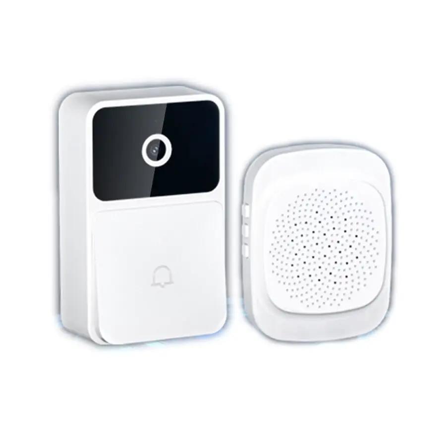 WIFI Video Doorbell Camera Wireless Night Vision Smart Home Security HD Door Bell Two Way Intercom Voice Change For Home by Dropshipman