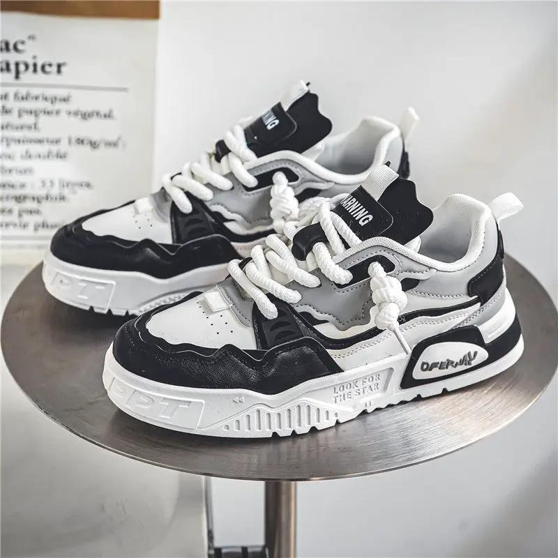 Sneakers Sports And Leisure Platform Men's Shoes by Dropshipman
