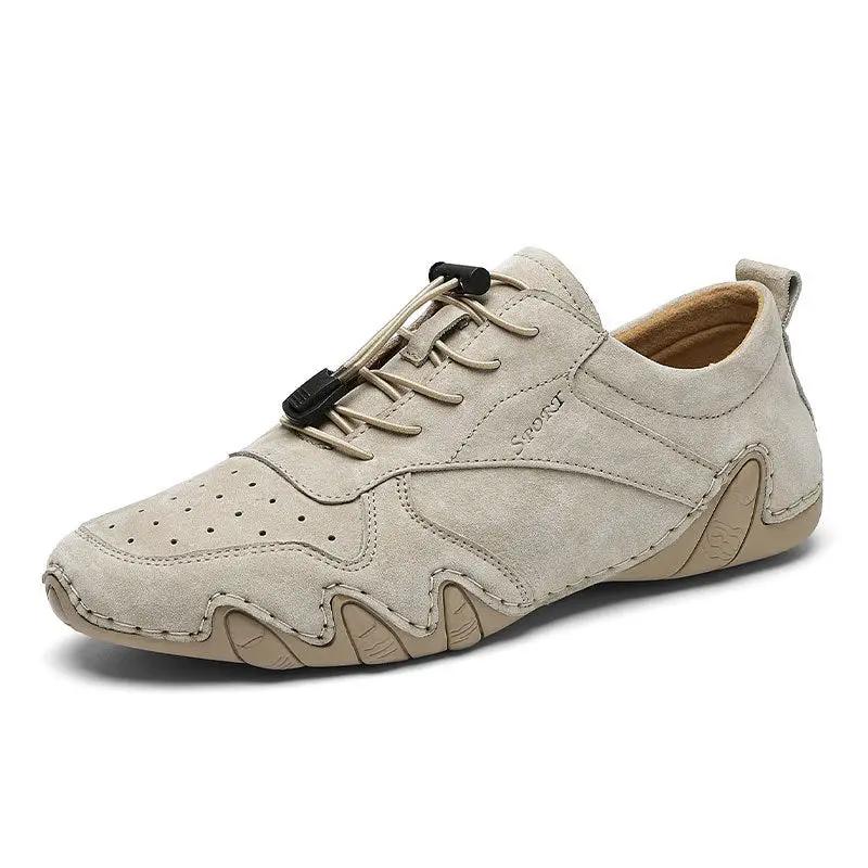 Summer Handmade Slip-on Men's Shoes by Dropshipman