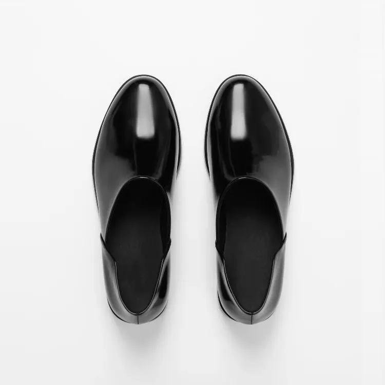 Loafer Shoes For Men And Women Slip-on Round-toe Trendy Style by Dropshipman