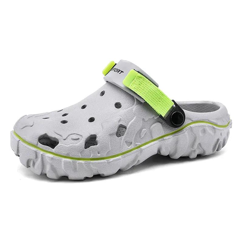 Breathable Soft Bottom Sports Beach Shoes Casual Two-way Wear Sandals by Dropshipman
